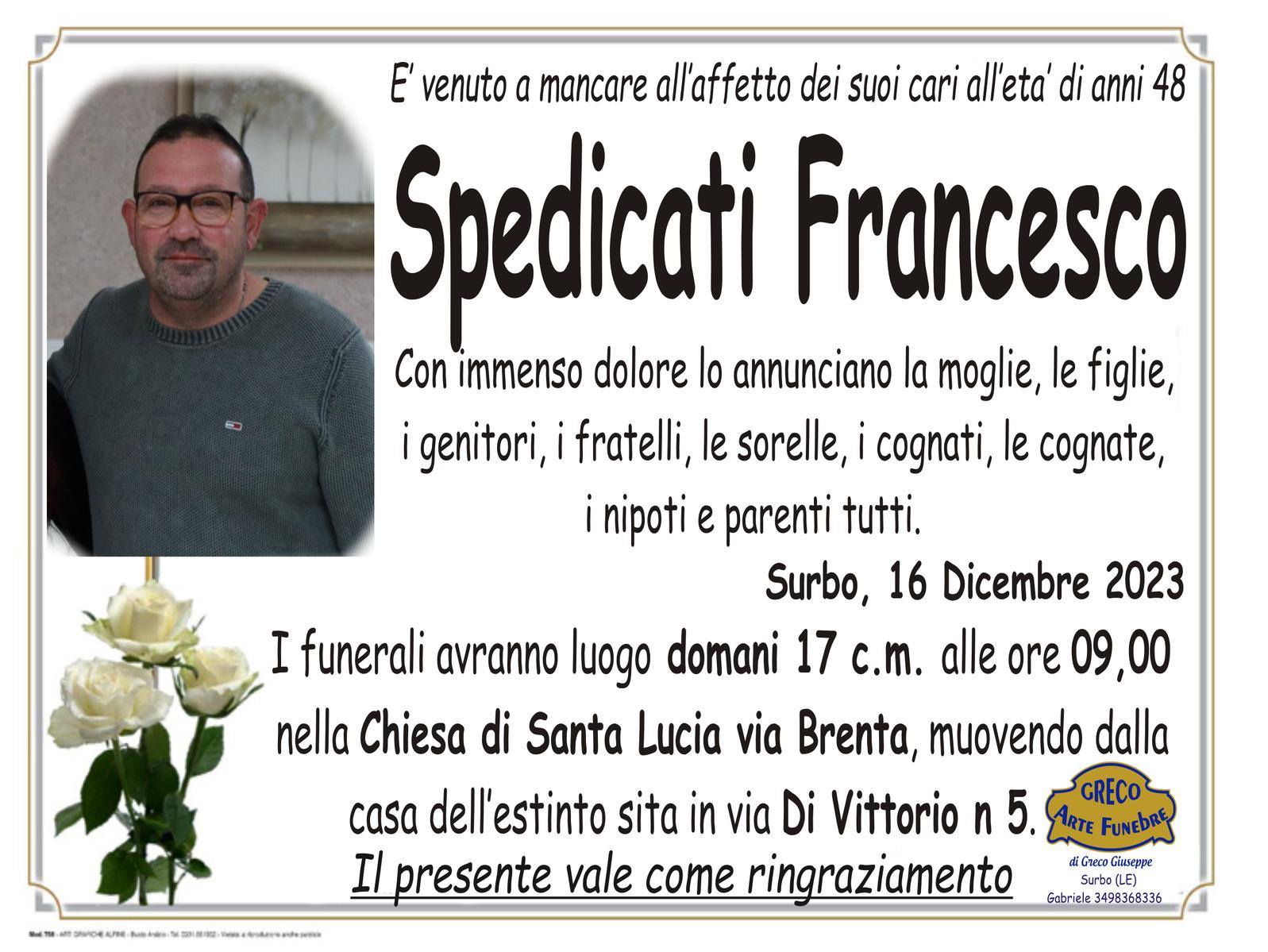 Spedicati Francesco