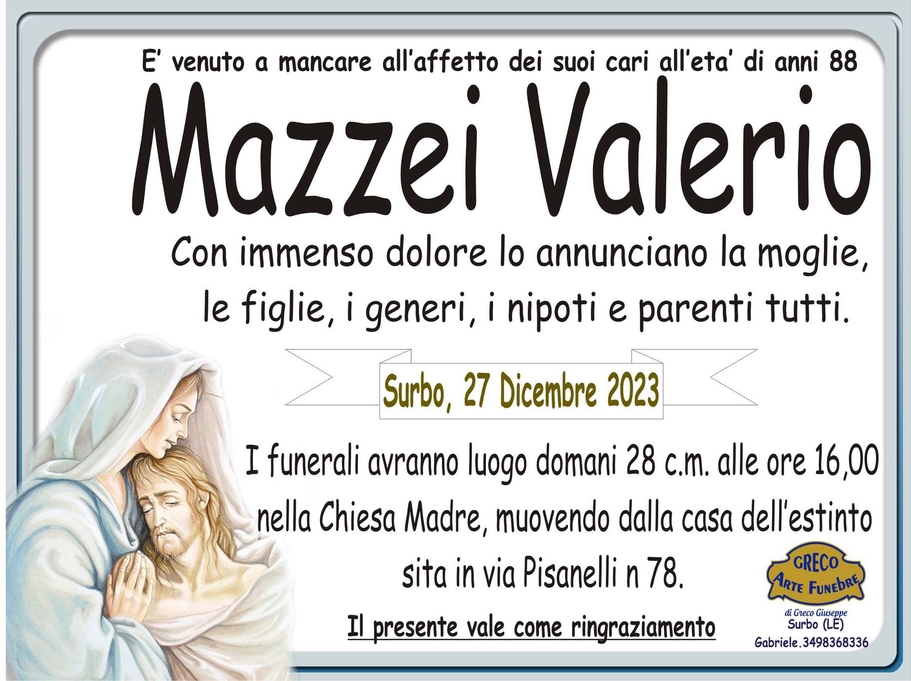 Mazzei Valerio