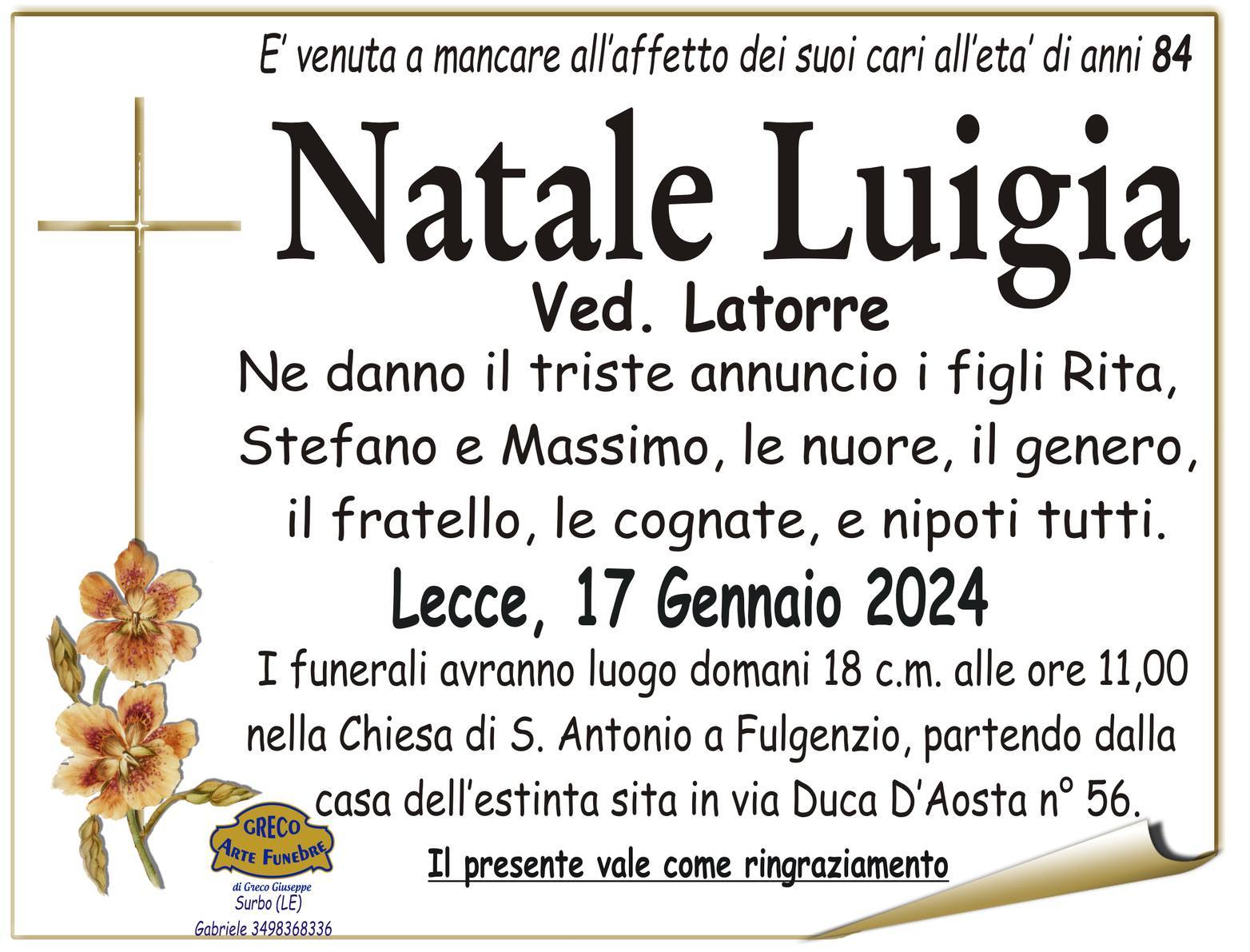 Natale Luigia